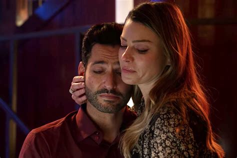 Ultimately, in Episode 9, <b>Chloe</b> is confirmed to be pregnant, and despite the world's presumably near ending, she and <b>Lucifer</b> make it through unscathed. . When does lucifer and chloe get together